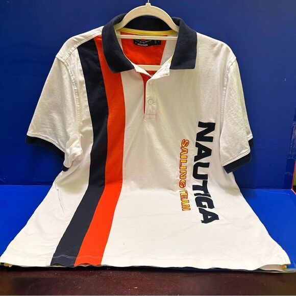 Náutica Lil Yachty collection polo shirt size L